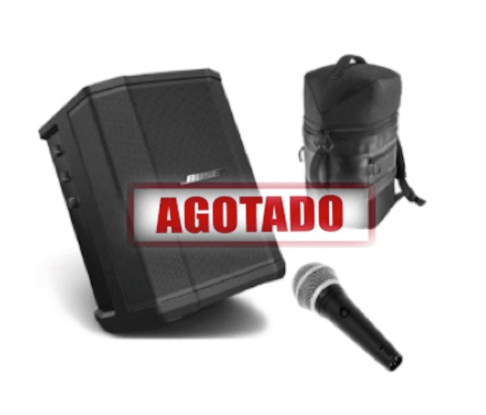 Bose Parlante S1 Pro + Mochila S1 Pro + Micrófono Shure PGA 48