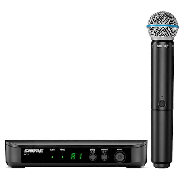 Shure Microfono Inalámbrico de Mano BLX 24/BETA 58A