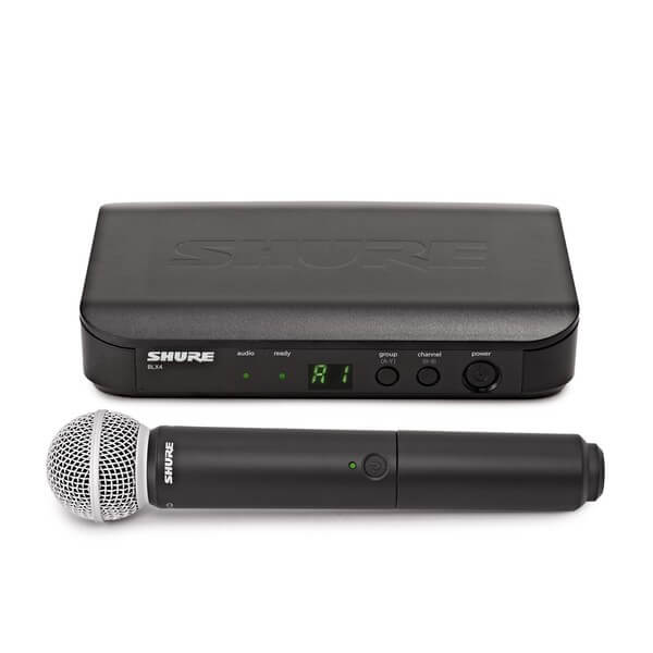 Shure Microfono Inalámbrico de Mano BLX 24/PG 58