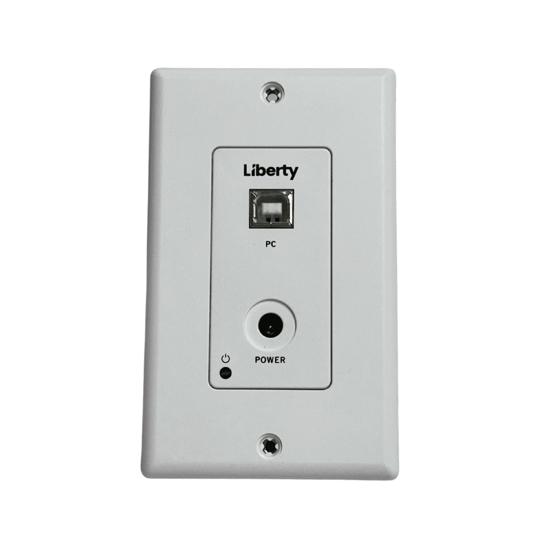 LIBERTY kit Placa De Pared host USB 2.0 INT-USB-50HWP y Transmisor local INT-USB2-50C