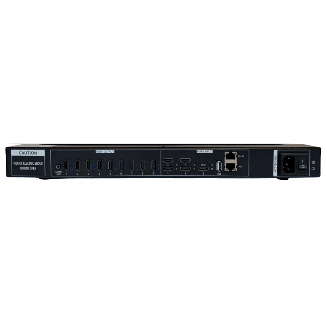 BeingHD Procesador de Video Wall HDMI 5x9 VPX 509 - Imagen 3