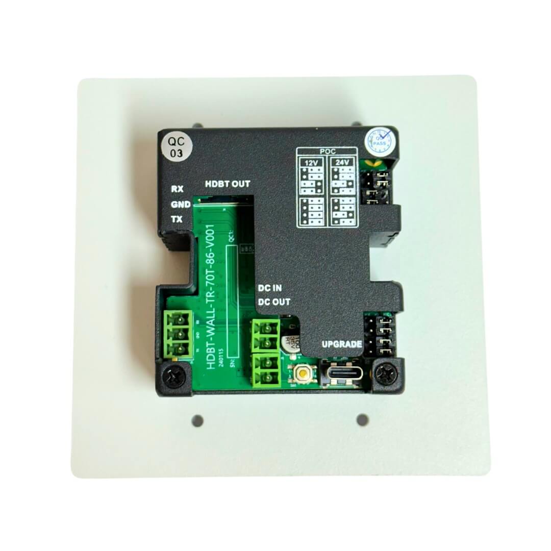 BeingHD Placa De Pared HDBT-WALL-HTH-70-2GANG Kit Transmisor y Receptor - Imagen 3