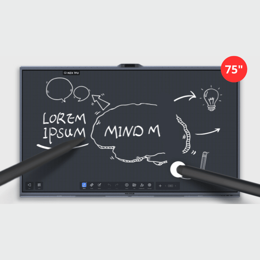 MAX HUB Pantalla interactiva / Videoconferencia Todo En Uno XBoard V7 Series 75" V7550 - Imagen 6