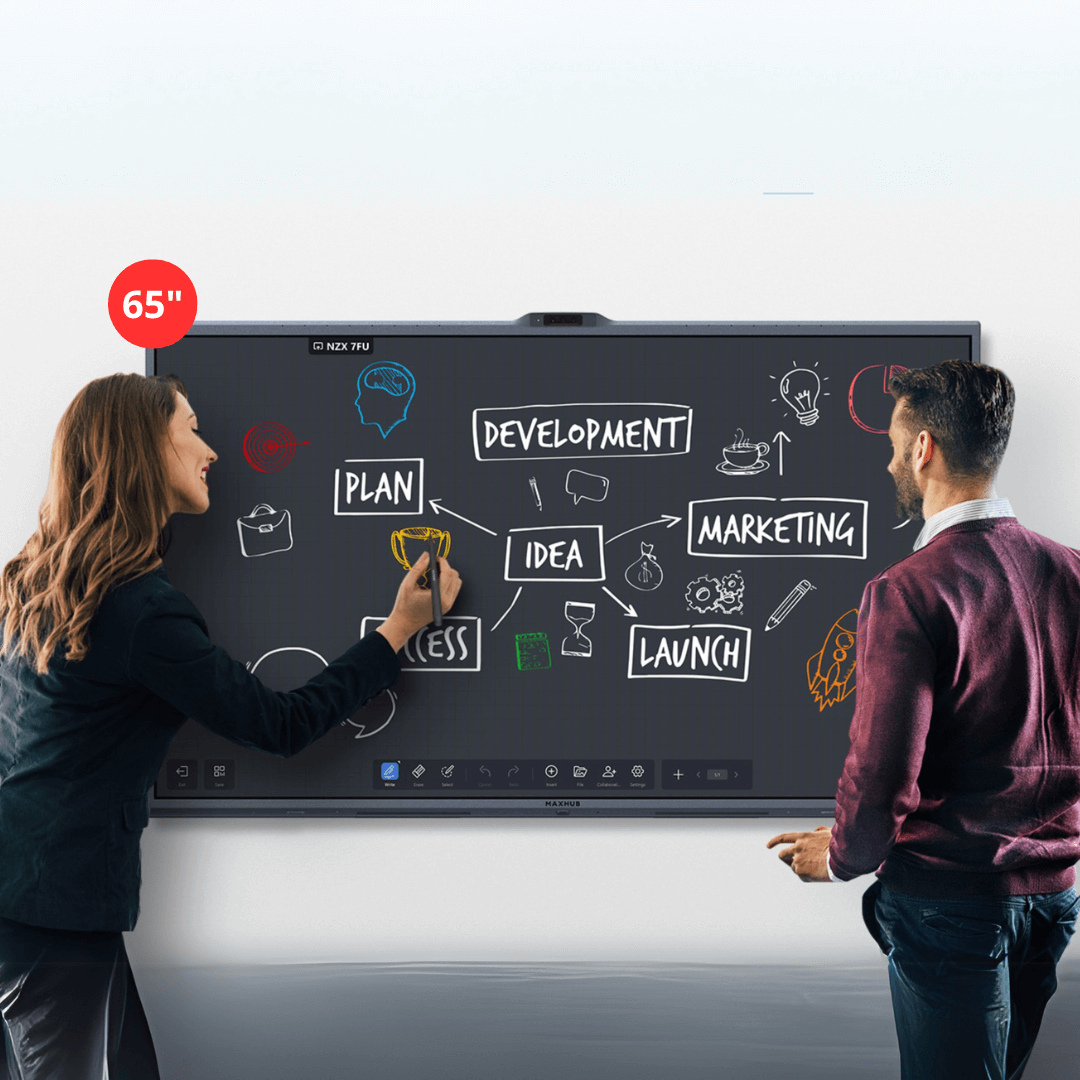MAX HUB Pantalla interactiva / Videoconferencia Todo En Uno XBoard V7 Series 65" V6550 - Imagen 4