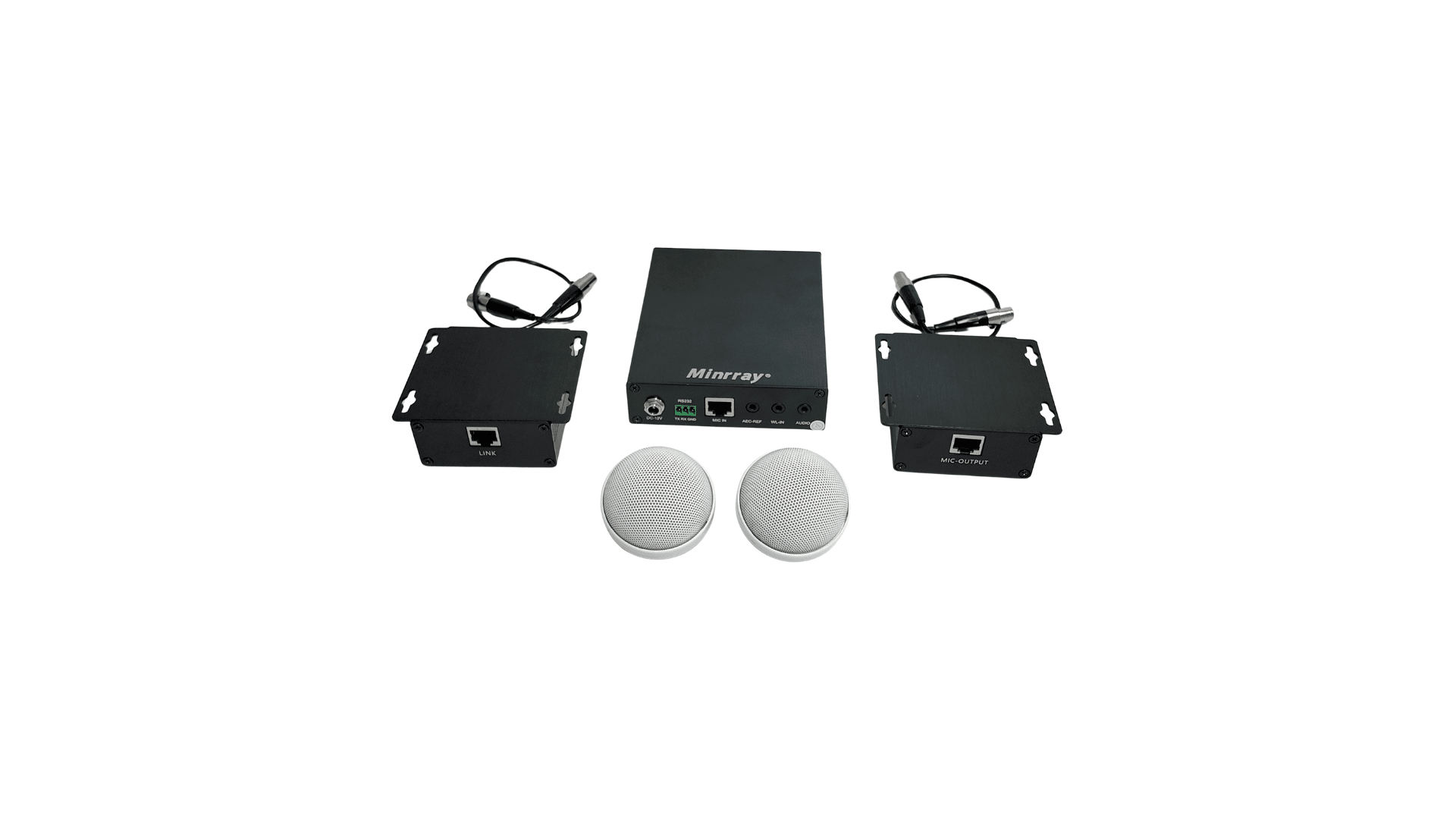 Minrray Sistema De Micrófonos De Techo Omnidireccionales VCM600