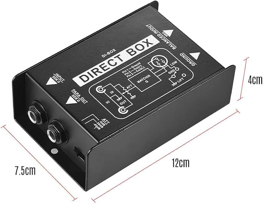 DI-BOX Direct Box Pasivo Audio System - Imagen 4