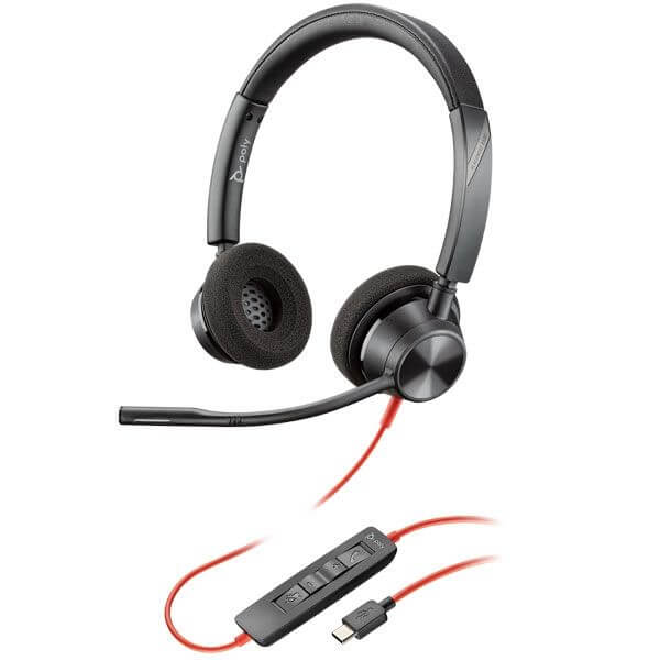 Auriculares-USB-Plantronic-POLY-Blackwire-3320-Soporte-Multimedia