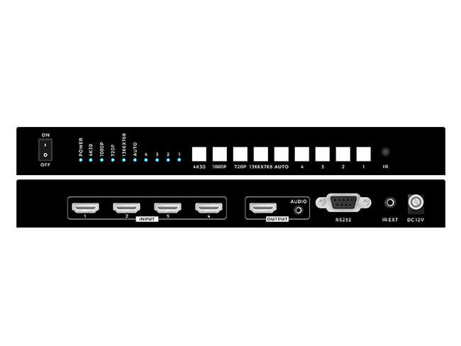 Soporte-Multimedia-BeingHD-Selector-Video-Multivisor-HDMI4K4X1-peru