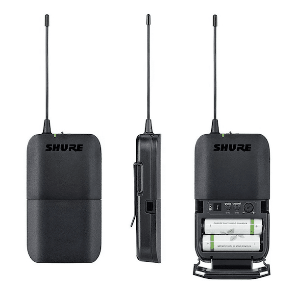 Shure-Microfono-Inalámbrico-Solapa-BLX14: CVL-soporte-multimedia-oferta