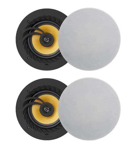 Lithe Audio Parlante De Techo Amplificado 6.5 Kit Par (LBT2 y LAS65)