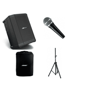 Bose Parlante S1 Pro + Funda Protectora Original + Trípode + Micrófono Shure PGA 48