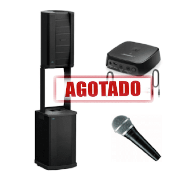 Bose Torre F1-812 + Micrófono Shure PGA48 + SoundTouch Wireless Link