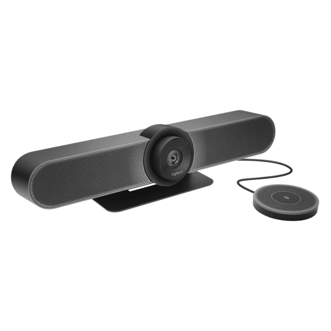 Logitech Barra De Videoconferencia Todo En Uno Meetup Con Micrófono De Expansión